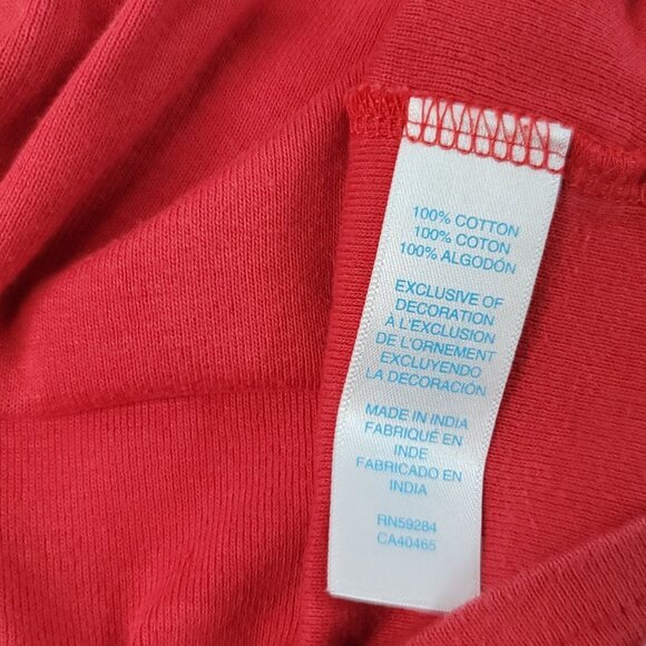 2/$15 Children's Place Boy Pajama Set Red Blue SZ 8 Baseball Shorts Short Sleeve - Picture 6 of 9